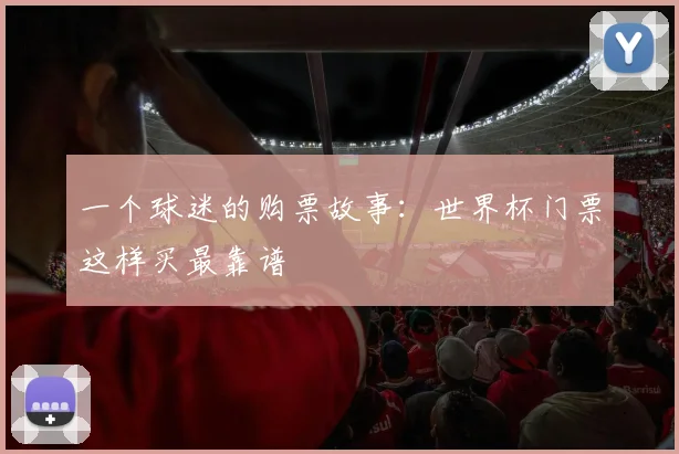 一个球迷的购票故事：世界杯门票这样买最靠谱